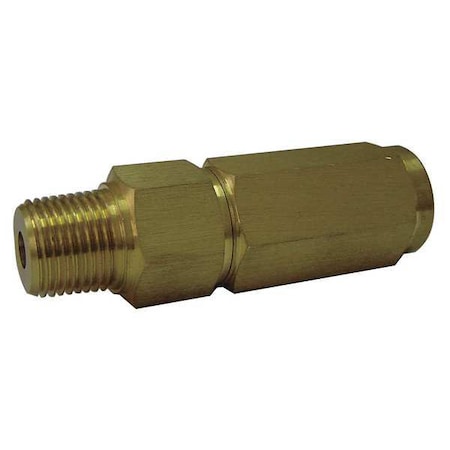 Snubber, Piston, 1/2 In NPT, 5000 psi, Brass MPN:5TUL7