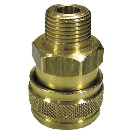 Ball Quick Coupler, 12 gpm, 4000 psi MPN:AL-QC3/8MB