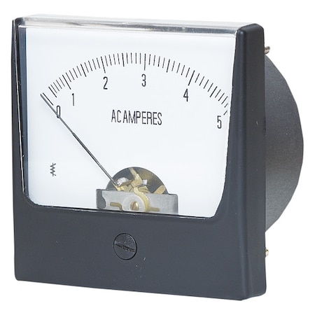 Analog Panel Meter, AC Current, 0-5 AC A MPN:12G370