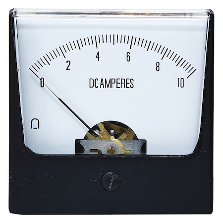 Analog Panel Meter, DC Current, 0-10 DC A MPN:12G417