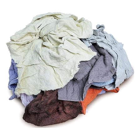 Cleaning Rags, Assorted, 50 lb MPN:WW99250