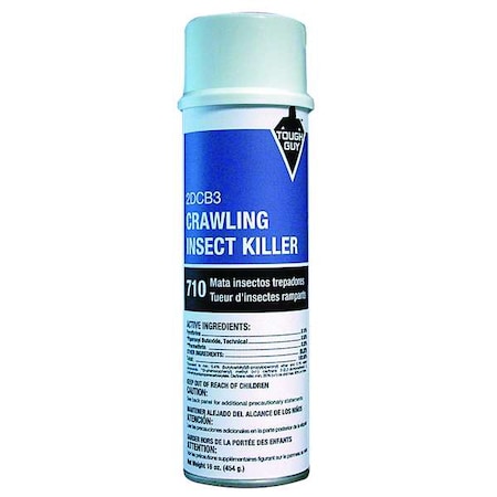 Indoor/Outdoor Crawling Insect Killer, 16 oz, Aerosol MPN:2DCB3