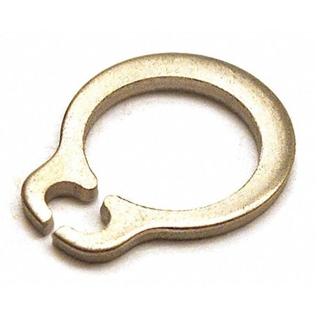 External Retaining Ring, Stainless Steel, Plain Finish, 10 PK MPN:DSH-6SA