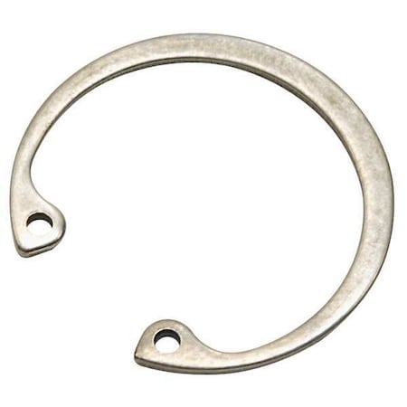 Internal Retaining Ring, Stainless Steel, Plain Finish, 2 3/8 in Bore Dia. MPN:HO-237SS