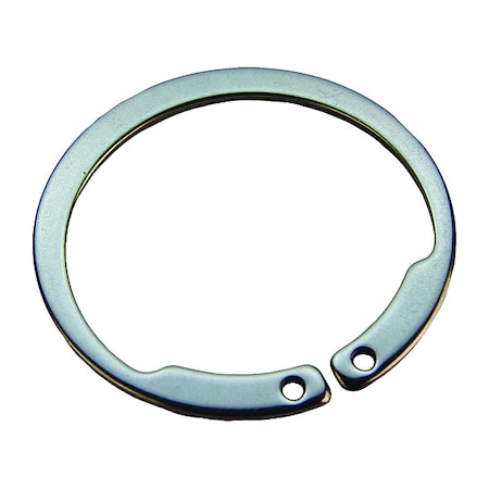 Snap Ring, Stainless Steel Plain Finish, 1/4 in Shaft Dia, 5 PK MPN:WWG-SHI050SS