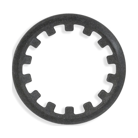 Retaining Ring, Stainless Steel Plain Finish, 1/4 in Shaft Dia, 10 PK MPN:WWG-TX025SS