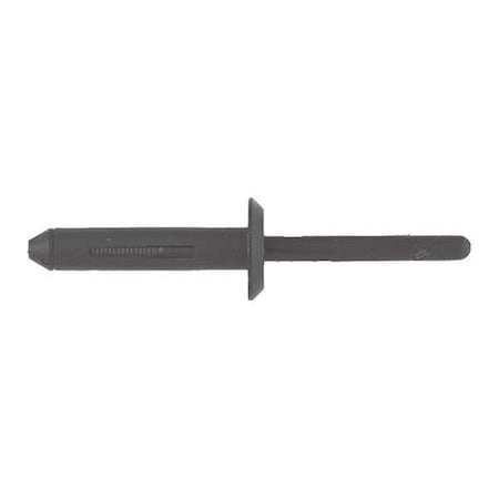 Blind Rivet, Dome Head, 13/64 in Dia., 1 in L, Nylon Body, 25 PK MPN:1195PK