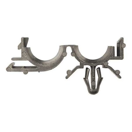 Push-In Rivet, 1/2 in Dia., Nylon Body, 25 PK MPN:1239PK