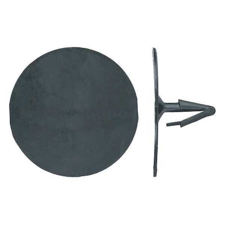 Push-In Rivet, Dome Head, 1/4 in Dia., 3/4 in L, Nylon Body, 50 PK MPN:1573PK