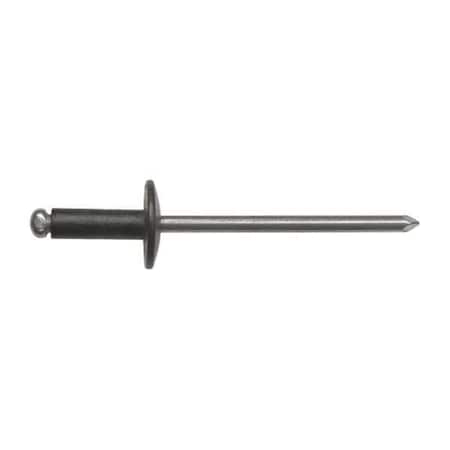 Blind Rivet, Dome Head, 1/8 in Dia., 1/2 in L, Aluminum Body, 50 PK MPN:1799PK