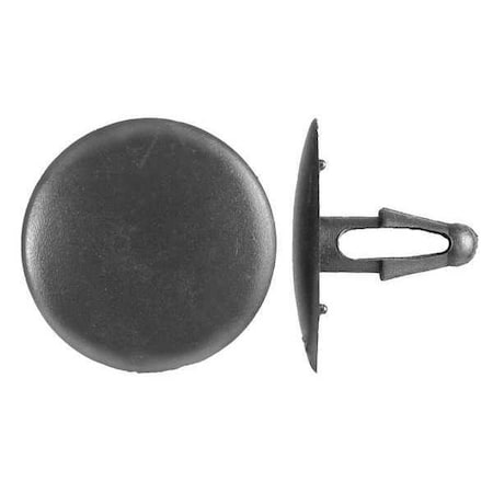 Push-In Rivet, Dome Head, 7 mm Dia., 19 mm L, Nylon Body, 25 PK MPN:1950PK