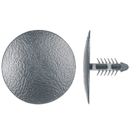 Push-In Rivet, Dome Head, 6.3 mm Dia., 18 mm L, Nylon Body, 50 PK MPN:2111PK