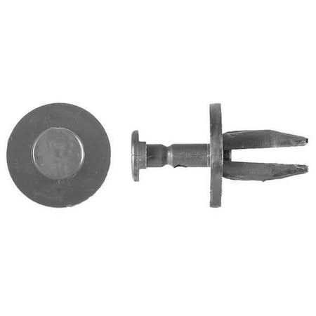 Blind Rivet, Round Head, 0.313 in Dia., 13.5 mm L, Nylon Body, 25 PK MPN:5676PK