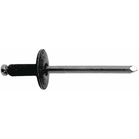 Blind Rivet, Flanged Head, 3/16 in Dia., 37/64 in L, Steel Body, 50 PK MPN:5MTY5