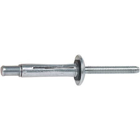 Blind Rivet, Protruding Head, 3/16 in Dia., 1.118 in L, Aluminum Body, 100 PK MPN:5RKF1