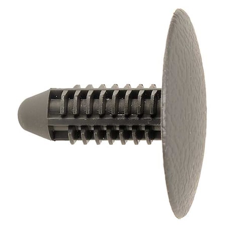 Push-In Rivet, Dome Head, 0.313 in Dia., 20 mm L, Nylon Body, 50 PK MPN:5RKK2