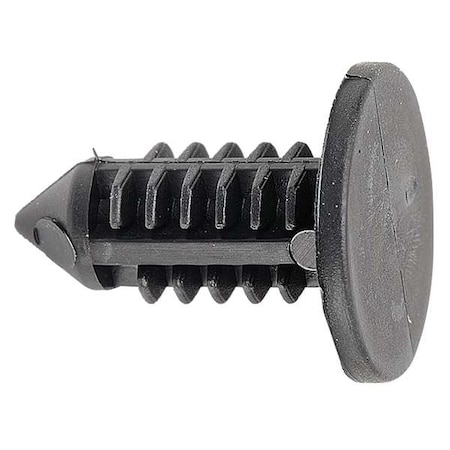 Push-In Rivet, Flat Head, 5.5 mm Dia., Nylon Body, 50 PK MPN:5ZDN0