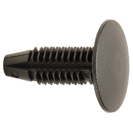 Push-In Rivet, Dome Head, 5/16 in Dia., 22 mm L, Nylon Body, 15 PK MPN:5ZDW5