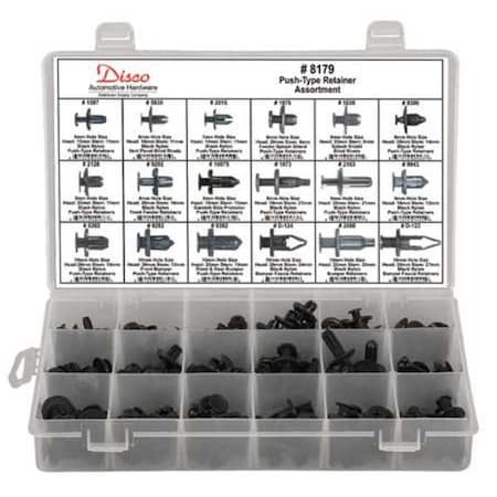 Honda / Acura Retainer Assortment, 164 Pc MPN:8179
