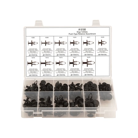 Ergo Tuflok Retainer Assortment, 110 pcs MPN:8180