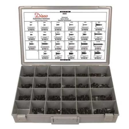Universal Shield Retainer Asst, 311 Pc MPN:8609