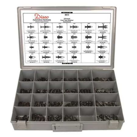 Universal Shield Retainer Asst, 204 Pc MPN:8613G