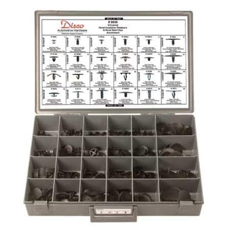 Hood Seal&Insulation Retainer Assortment MPN:8659