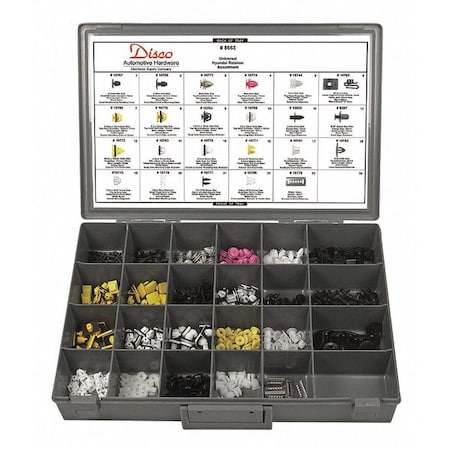 Hyundia Retainer Assortment, 405 pcs MPN:8663
