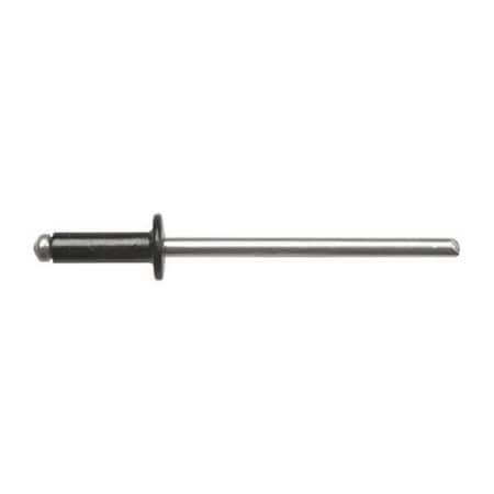 Blind Rivet, Dome Head, 1/8 in Dia., 1/2 in L, Aluminum Body, 100 PK MPN:9243PK