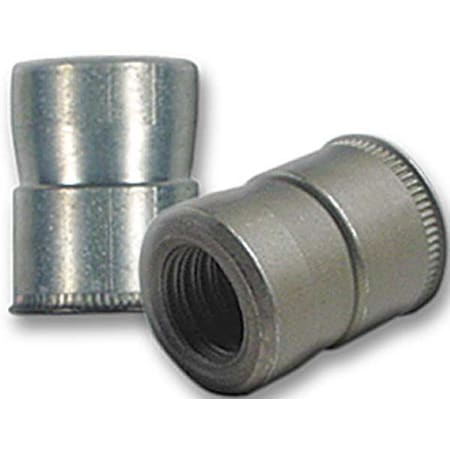 Rivet Nut, #8-32 Thread Size, 0.269 in Flange Dia., 0.37 in L, Steel, 100 PK MPN:CAT2-0832-100