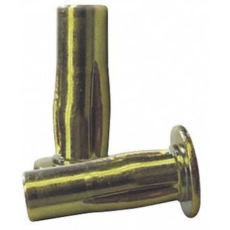 Rivet Nut, #10-32 Thread Size, 0.51 in Flange Dia., 0.921 in L, Steel, 10 PK MPN:CPB2-1032-320-10
