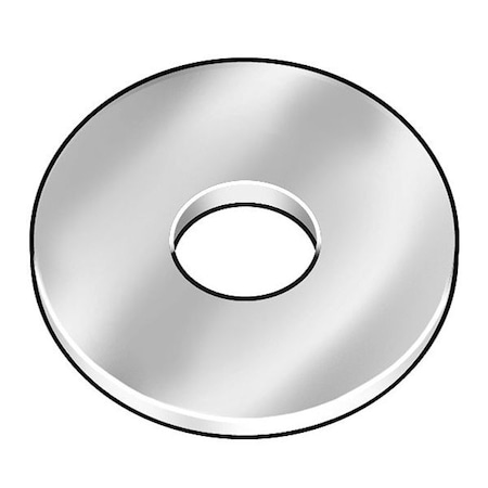 Round Rivet Washer, 1/8 in ID, 3/8 in OD, Steel, Zinc Plated Finish, 500 PK MPN:U34360.012.0037