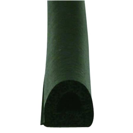 Weatherstrip, D, Black, Length 200 Ft. MPN:5MFL8