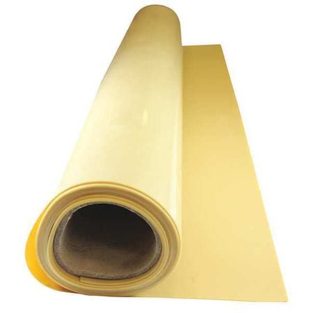 Rubber Roll, Gum, 1/2 in. Thick, 20 ft, 40A MPN:BULK-RS-NAT40-359