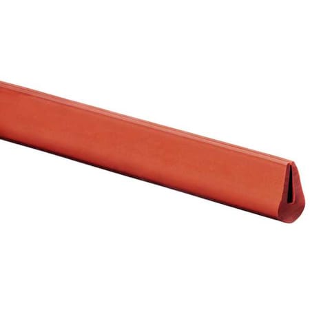 Rubber Edging, Silicone, 25 ft Length, Non-Adhesive Backing, 1/4 in Overall Width, Style: F MPN:ZTRIM-267