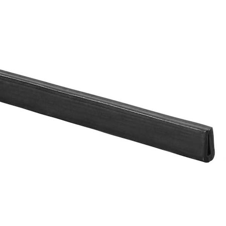 Rubber Edging, Neoprene, 100 ft Length, Non-Adhesive Backing, 3/16 in Overall Width, Style: D MPN:ZTRIM-32