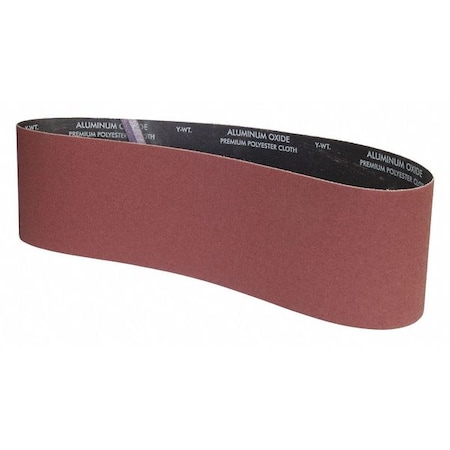 Sanding Belt, 6 in W, 48 in L, Coated, Aluminum Oxide, P100 Grit, Fine, XP0998W, Brown MPN:78072775313