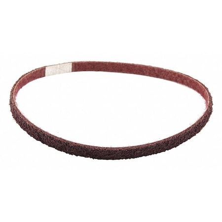 Surface-Conditioning Belt, 1/2 in W, 18 in L, Non-Woven, Aluminum Oxide, Not Applicable Grit MPN:78072775328