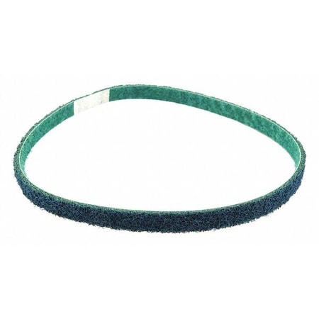 Surface-Conditioning Belt, 1/2 in W, 18 in L, Non-Woven, Aluminum Oxide, Not Applicable Grit, Fine MPN:78072775329