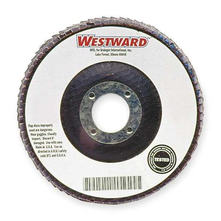 Fiber Disc, 4 in Dia, 5/8in Arbor, 60 Grit MPN:78072775447