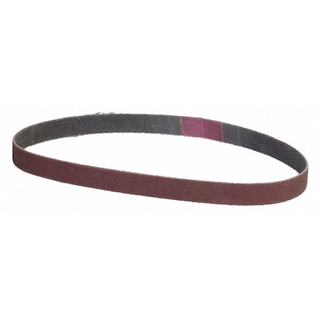 Sanding Belt, 3/8 in W, 13 in L, Coated, Aluminum Oxide, P120 Grit, Medium, XP0998W, Brown MPN:78072775794