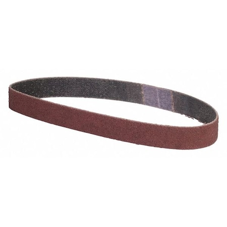 Sanding Belt, 3/4 in W, 20 1/2 in L, Coated, Aluminum Oxide, P40 Grit, Extra Coarse, YP0998W, Brown MPN:78072775802
