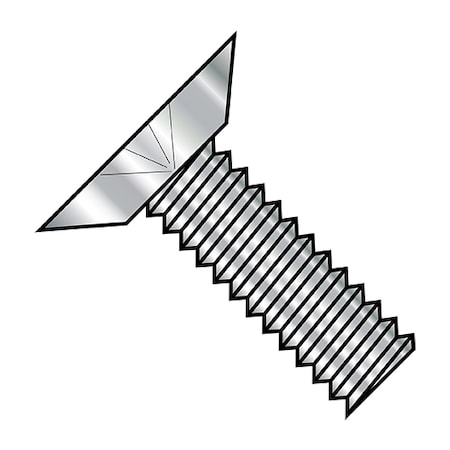 #4-40 x 1/8 in Phillips Flat Machine Screw, Plain Stainless Steel, 5000 PK MPN:0402MPU1188