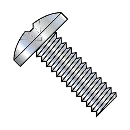 #6-32 x 1 in Phillips Binding Machine Screw, Zinc Plated Steel, 9000 PK MPN:0616MPB