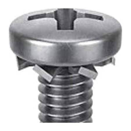 #10-32 x 5/8 in Phillips Pan Machine Screw, Passivated 18-8 Stainless Steel, 25 PK MPN:1-PPE-10F-62