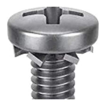 #4-40 x 1/4 in Phillips Pan Machine Screw, Passivated 18-8 Stainless Steel, 50 PK MPN:1-PPE-4C-25