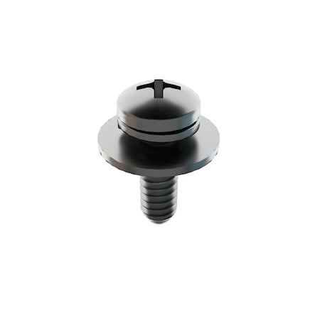 #10-32 x 5/8 in Phillips Pan Machine Screw, Passivated 18-8 Stainless Steel, 25 PK MPN:1-PPX-10F-62