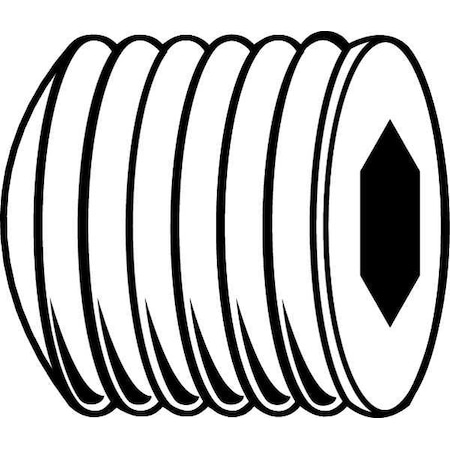Socket Set Screw, Oval, 4-40x3/16, PK100 MPN:131004-PR