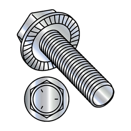 1/4-20in x 1-1/4in Flange Bolts, Steel Zinc, 1500 PK MPN:1420MWW5