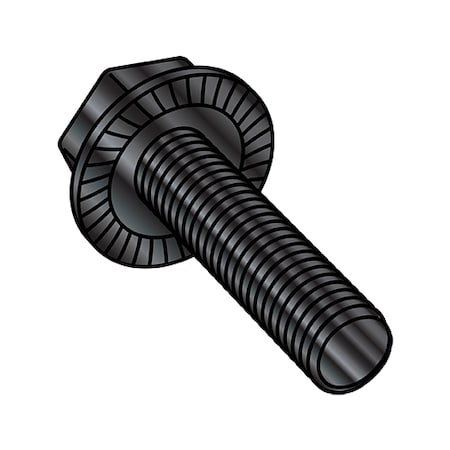 1/4-20in x 1-1/4in Flange Bolts, Black Oxide Steel, 1500 PK MPN:1420MWWB